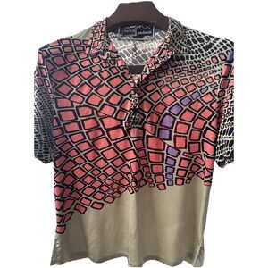 Jamie Sadock Golf 1/4 ‎ Zip Women's X-Large Short Sleeve Tennis Pickleball